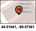 Stevens Point Brewery Map Clip